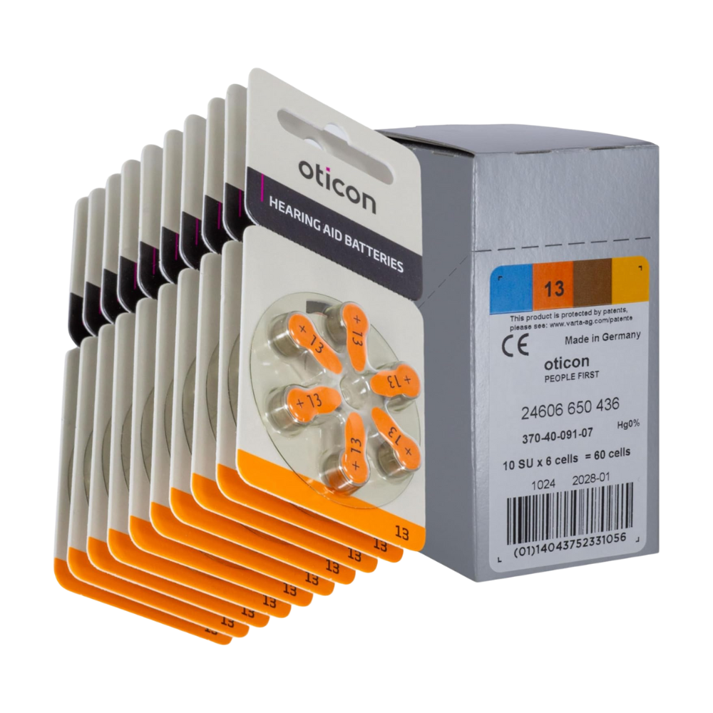 Oticon 13 (pack 60 uds)