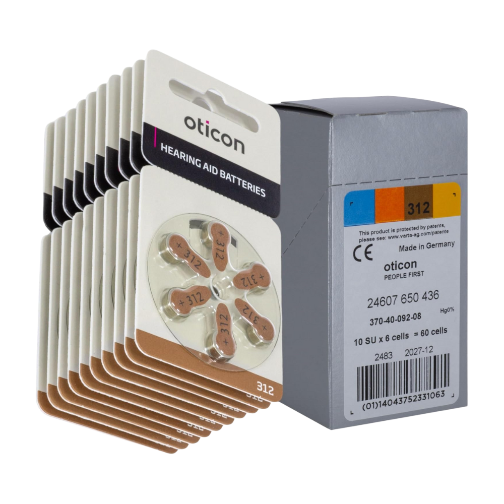 Oticon 312 (pack 60 uds)