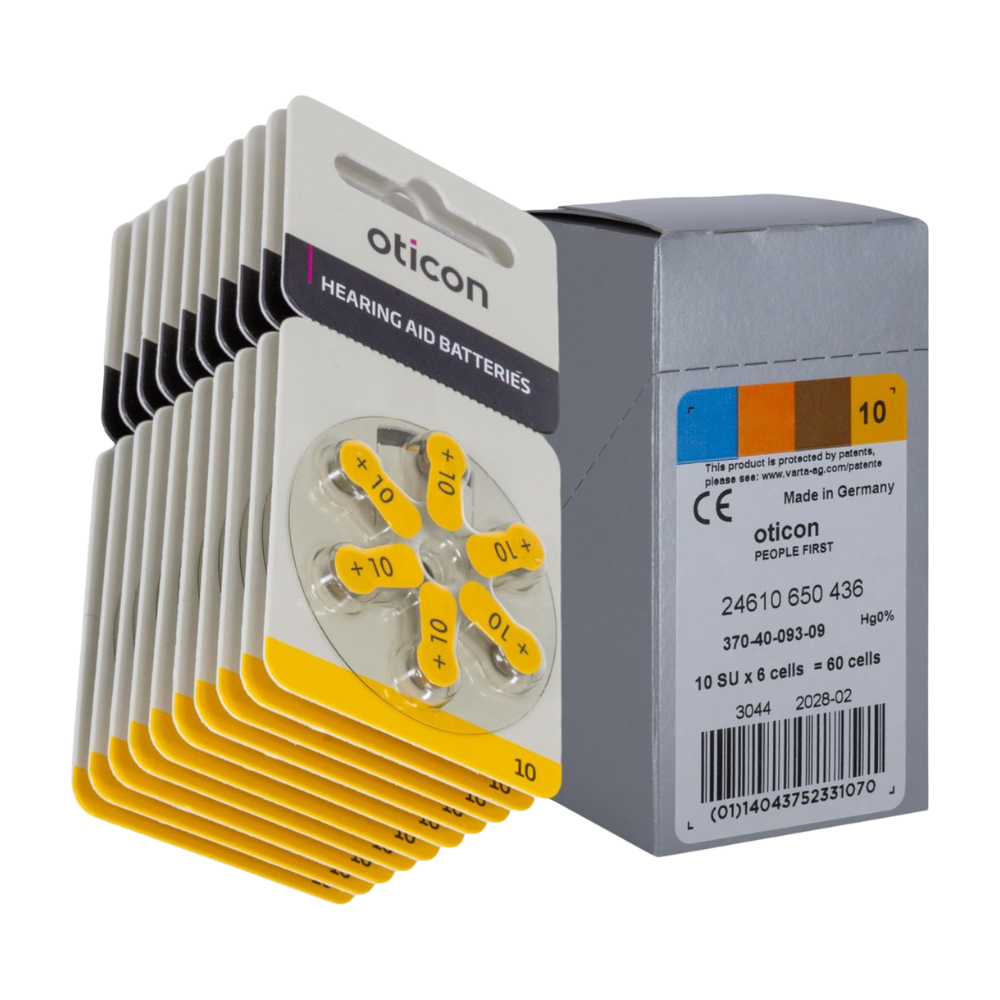 Oticon 10 (pack 60 uds)